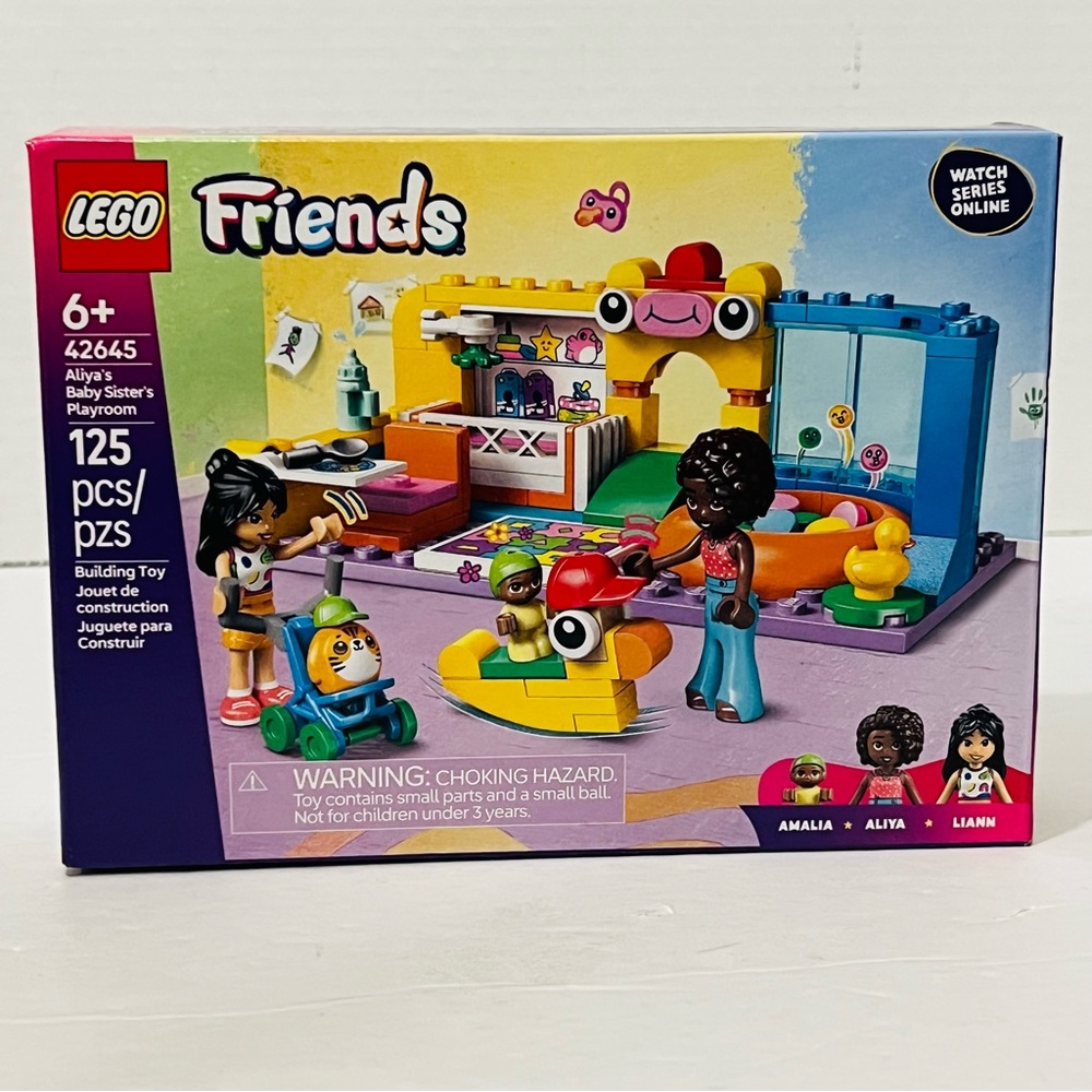 LEGO Friends Aliya's Baby Sister's Playroom 42645 Factory Sealed